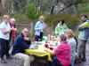Afternoon tea at Boar Gully Campground