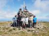 The group on top of Mt Bogong